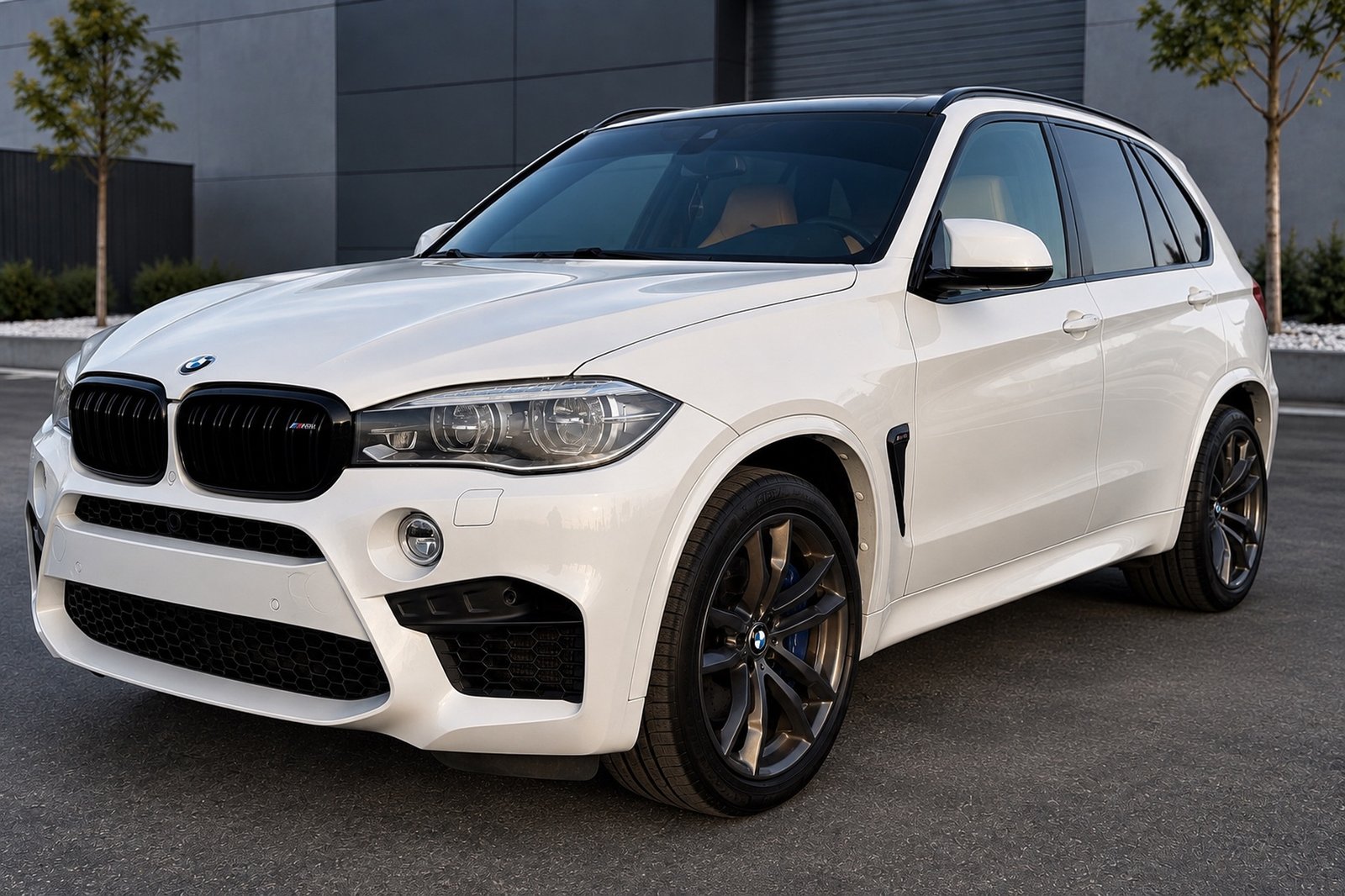 BMW X5 M F85 — predné trištvrte z opačnej strany